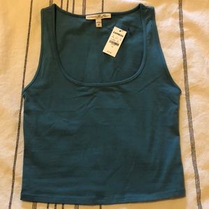 Express One Eleven Crop Top Small